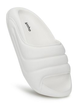 Yoho - White Anti-Slip Sole Sweat Free Super Flexible Dolphy Eva Sliders