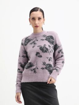 RAREISM - Women Rozie Purple Sweater