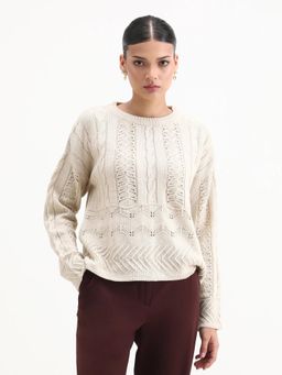 RAREISM - Women Sabia Beige Sweater