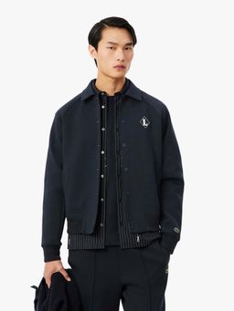Lacoste - French Made Retro Badge Black Jacket