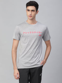 ASICS - At Gf Ss Grey Casual T-Shirt