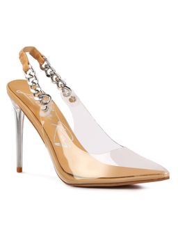 London Rag - Solid Beige Heels