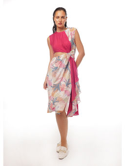 Pallavi Agarwal - Pink Stella Cutout Dress