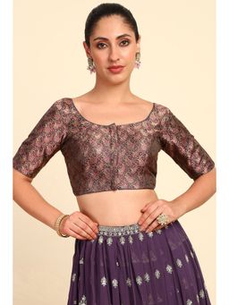 Soch - Womens Multi-Color Rayon Woven Design Blouse