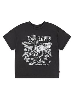 Levi's - Black Printed Relaxed T-shirt