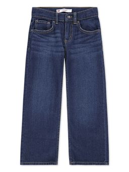 Levi's - Navy Blue Solid Relaxed Jeans