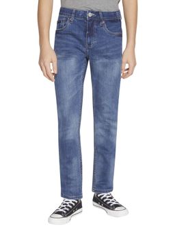 Levi's - Blue Solid Regular Jeans