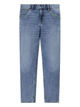 Levi's - Blue Solid Straight Jeans