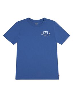 Levi's - Blue Solid Slim T-shirt