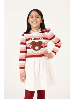 One Friday - Red Stripes Regular Top