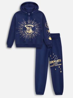 Napchief - Navy Blue Character Relaxed Hoodie and Joggers