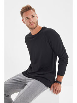 Trendyol - Man Black Sweater