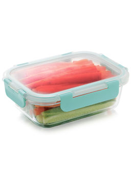 MAGNUS - Glock Borosilicate Glass Food Rectangle Container Microwave Safe (640ml)