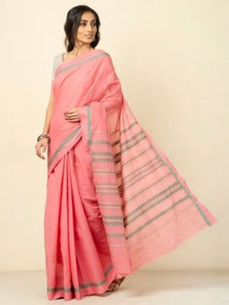 Fabindia - Cotton Dobby Weave Sari