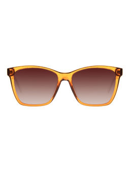 Chilli Beans - Womens Brown Lens Square Sunglasses with Polarized and 100% Uv Protection (Size 56)
