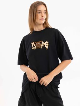 MISCHIEF MONKEY - Graphic Oversize T-Shirt