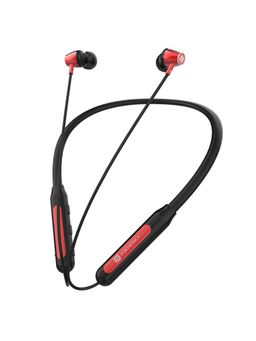 Portronics - Harmonics Z3 Wireless Bluetooth Neckband with mic, 30Hrs Playtime, (Red)