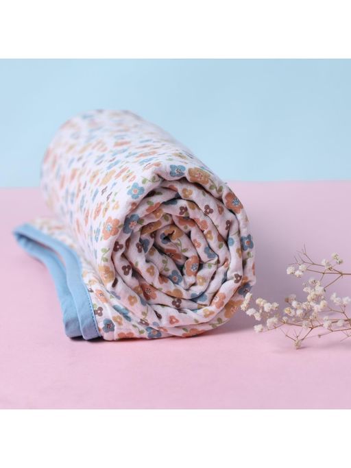 Abracadabra Reversible Muslin Blanket - Ditsy