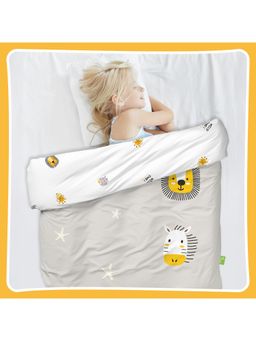 R for Rabbit - Softkins Comforter Baby Blanket Safari Beige Feeding Nursing and Nursery