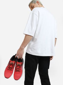 Jack & Jones - Red Gradient Print Sneakers