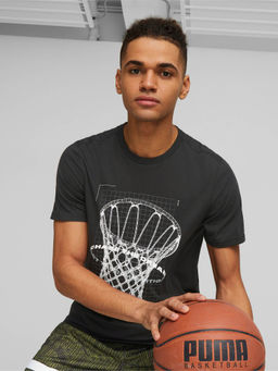 Puma - Perimeter Mens Black T-Shirt