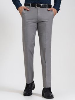 JadeBlue - Super Luxe Light Grey Formal Trousers