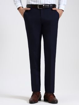 JadeBlue - Super Luxe Navy Blue Formal Trousers