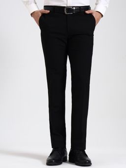 Metal - Men Black Formal Trousers