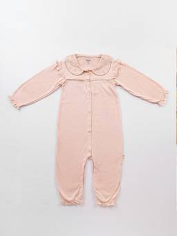 Softsens Baby - Peach Pointelle Romper
