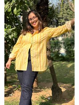Studio Rabha - Women Sweet Yellow Shirt
