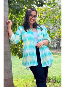 Studio Rabha - Women Aqua Shirt