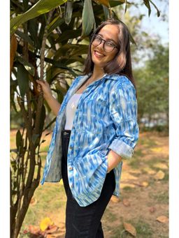 Studio Rabha - Women Blue Lagoon Shirt