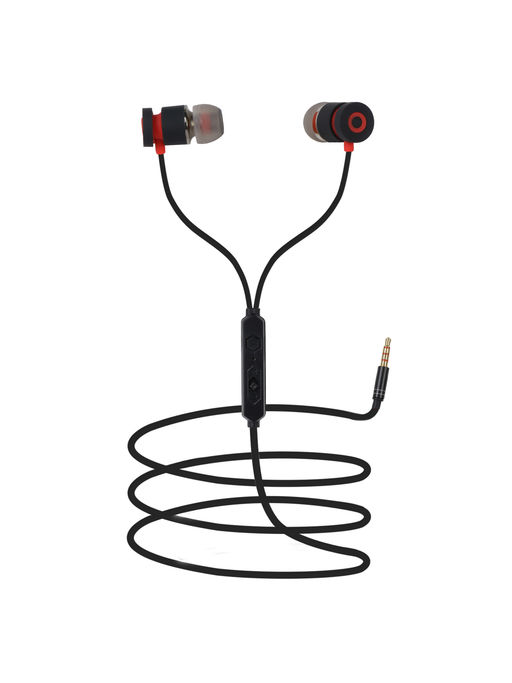 Swagme Bassboss IE004 in-Ear Wired Earphones with Mic (Black)