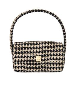 ANINE BING - Leo Coated Canvas Tote Bag Black