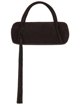 Bec + Bridge - Devin Suede Baguette Bag Black