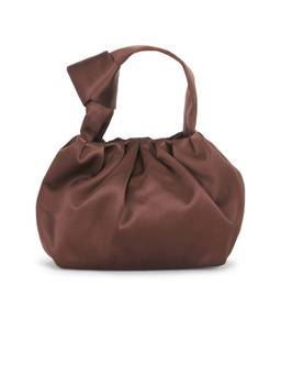 Favorite Daughter - Favorite Regenerative Cotton Denim Clutch Brown