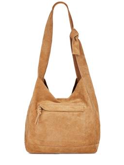 Free People - Baby Leather Tote Bag Red