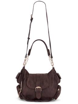 Free People - Baby Asher Leather Tote Brown