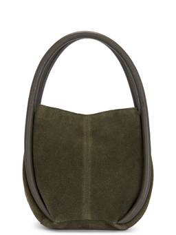 Free People - Barlow Suede Bucket Bag Olive
