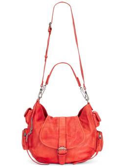 Free People - Asher Leather Tote Bag Red
