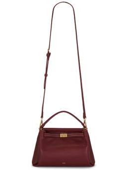 JW PEI - Carmen Faux Leather Mini Bag Burgundy