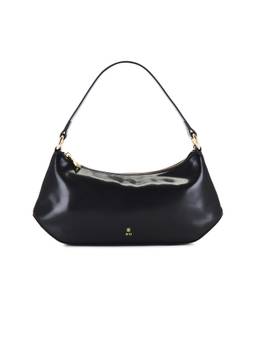 JW PEI - Audrey Leather Flap Lock Mini Bag Brown