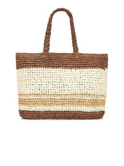 Nikki Beach - Amalfi Raffia Tote Bag Multi-Color