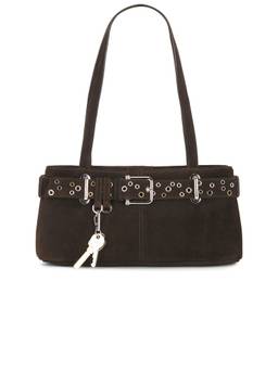 Osoi - Brocle Suede Mini Shoulder Bag Brown