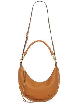 Rebecca Minkoff - Darren Crescent Pebbled Leather Shoulder Bag Tan