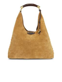 Rebecca Minkoff - Nolita Suede Hobo Bag Tan