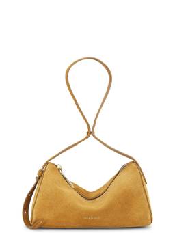 Veronica Beard - Prism Suede Leather Clutch Tan