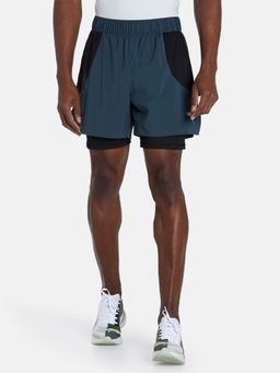 Puma - Run 2in1 5 Mens Blue Shorts