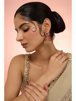 KARISA DESIGNS - Dharini Kundan Jhumkas