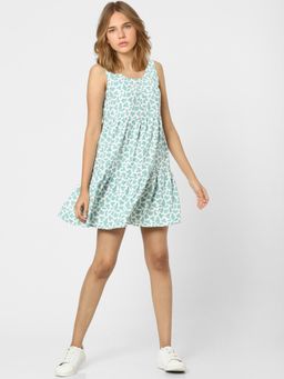 ONLY - Women Printed Blue Dress